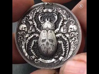 biting coins
